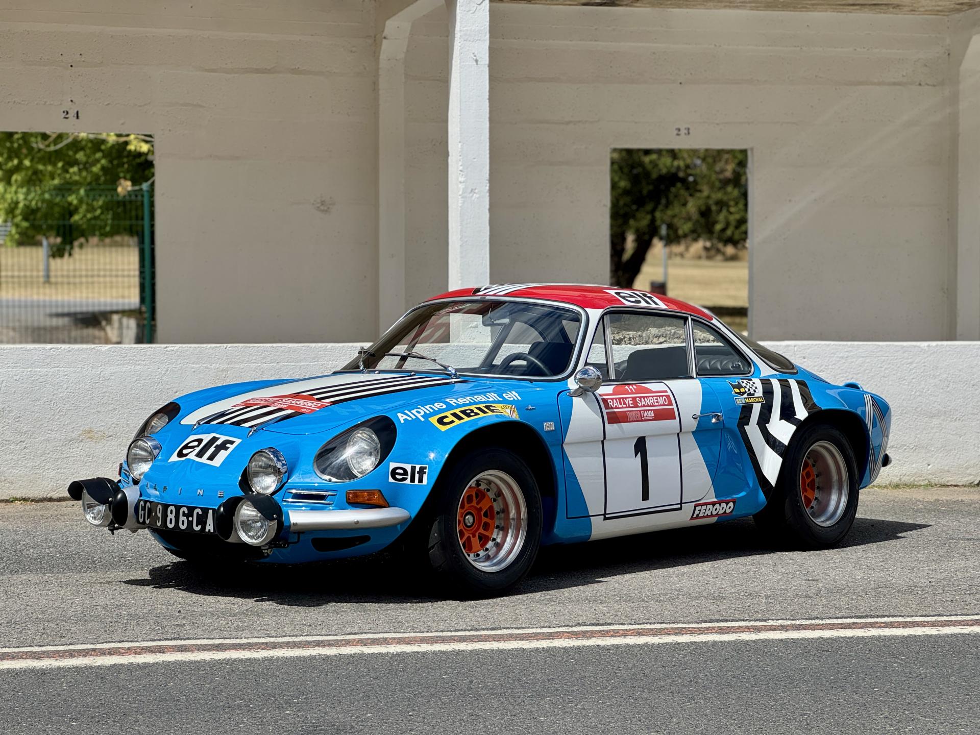 ALPINE A110 1300 VC San Remo 1973