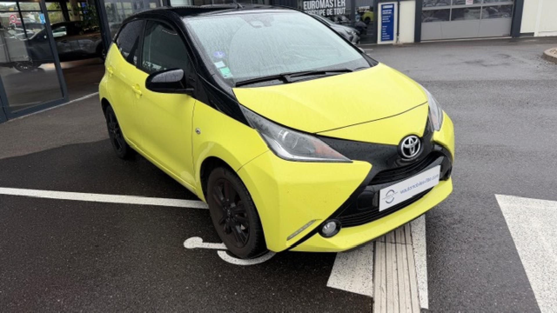 TOYOTA AYGO 1.0 VVT-i  II 2014 x-cite 3 Jaune Fizz PHASE 1