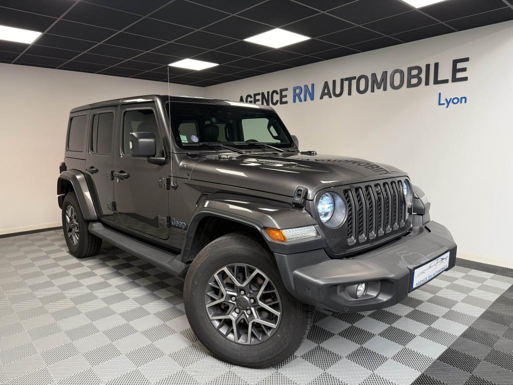 JEEP WRANGLER 2.0i 4xe  380 ch BVA 4x4  2018 Unlimited  80th Anniversary