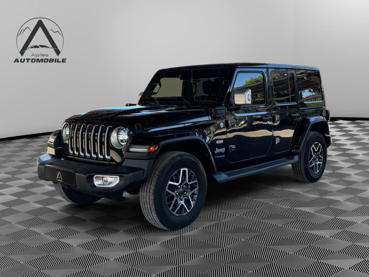JEEP WRANGLER 2.0i T 4xe - 380 - BVA 4x4   Unlimited Overland / CARPLAY / CAMERA / LED / SONO ALPINE
