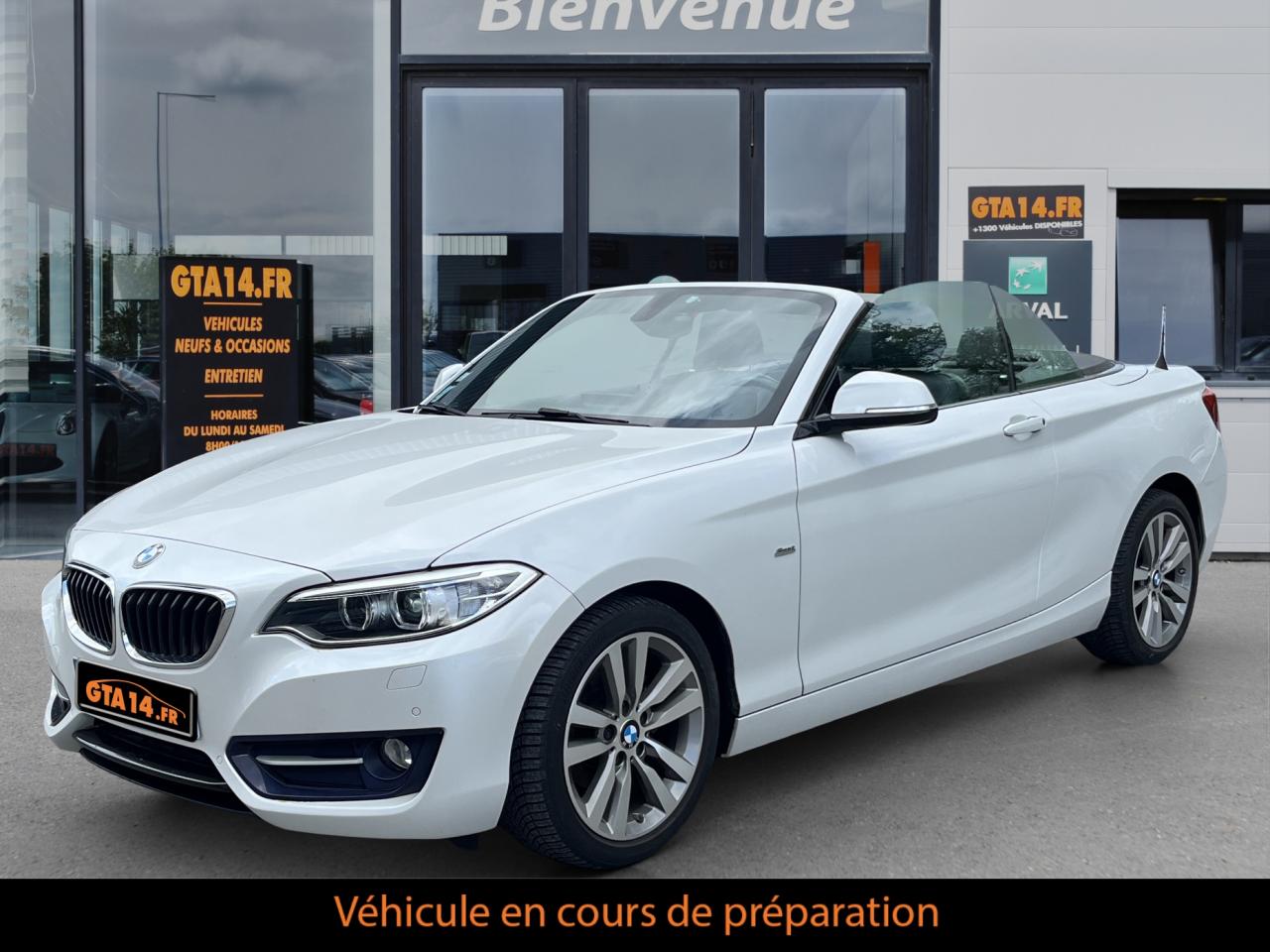 BMW SERIE 2 CABRIOLET Cabriolet 218d 150 ch F23 Sport A
