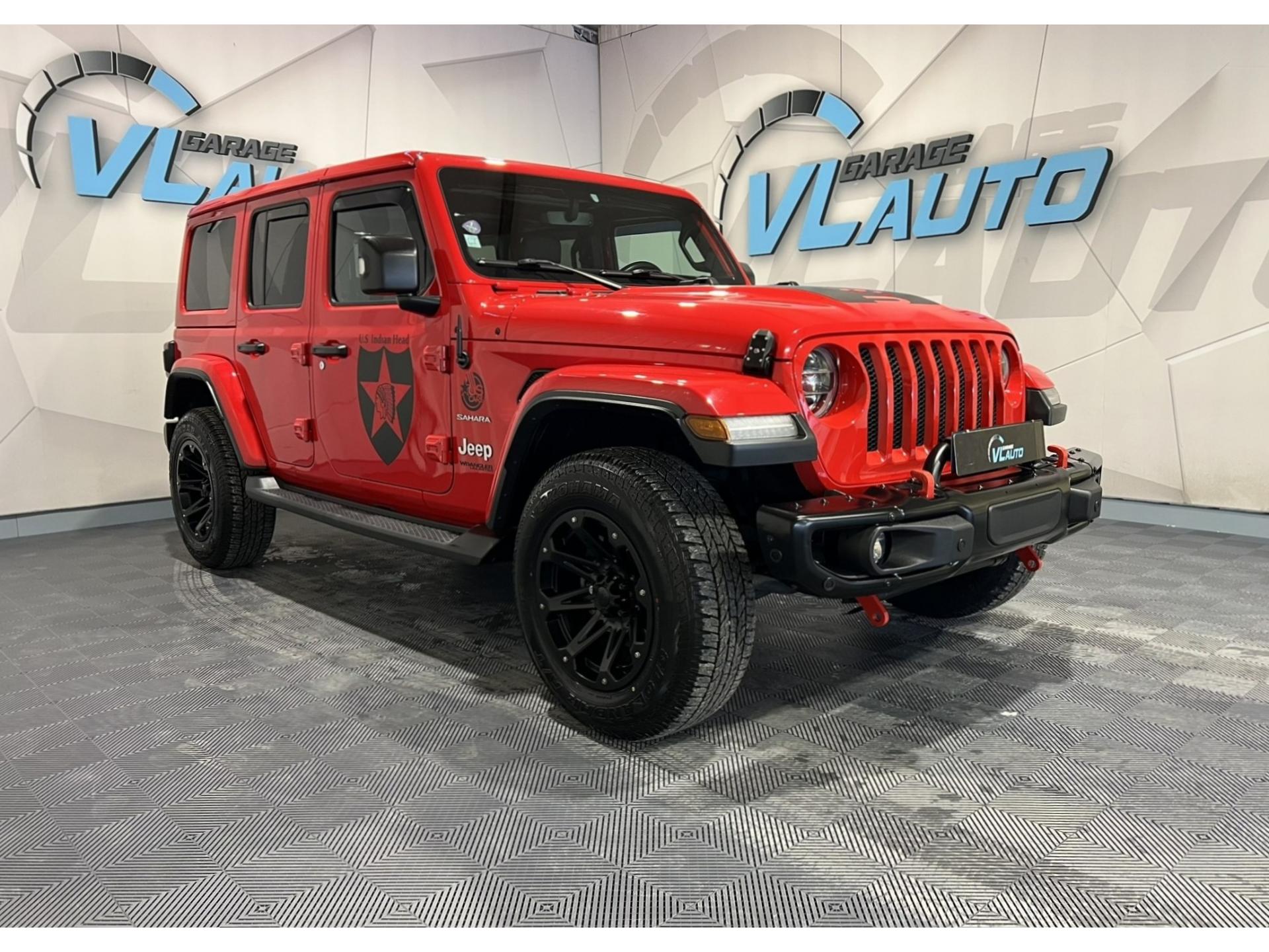 JEEP WRANGLER Unlimited 2.0 l T 272 ch 4x4 BVA8 Sahara