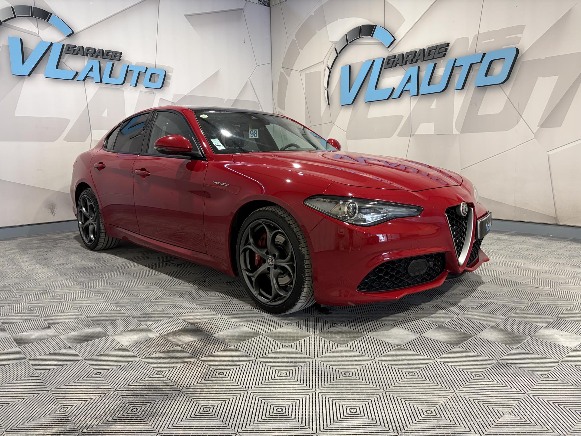 ALFA ROMEO GIULIA 2.2 210 ch AT8 Q4 Veloce