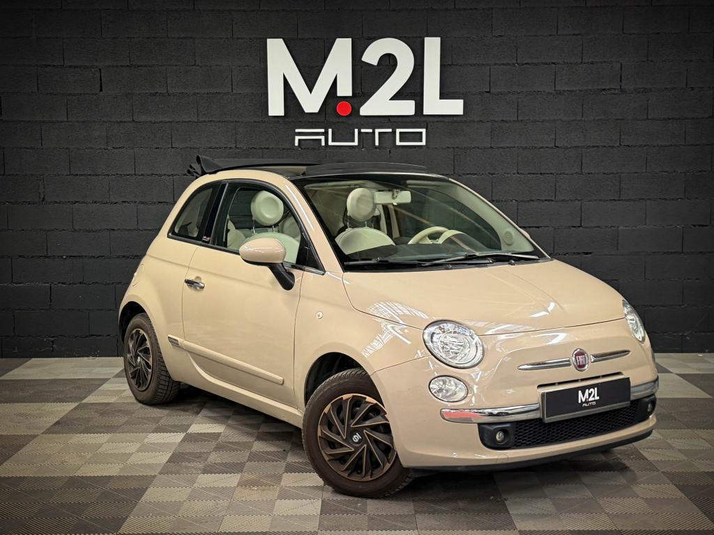 FIAT FIAT 500 Cabriolet 1.2i - 69 2015 C CABRIOLET Lounge PHASE 1