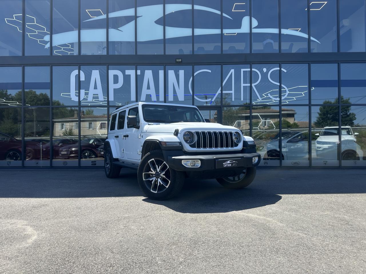 JEEP WRANGLER 2.0i T 4xe - 380 - BVA 4x4 Unlimited Sahara - GARANTIE 12 MOIS
