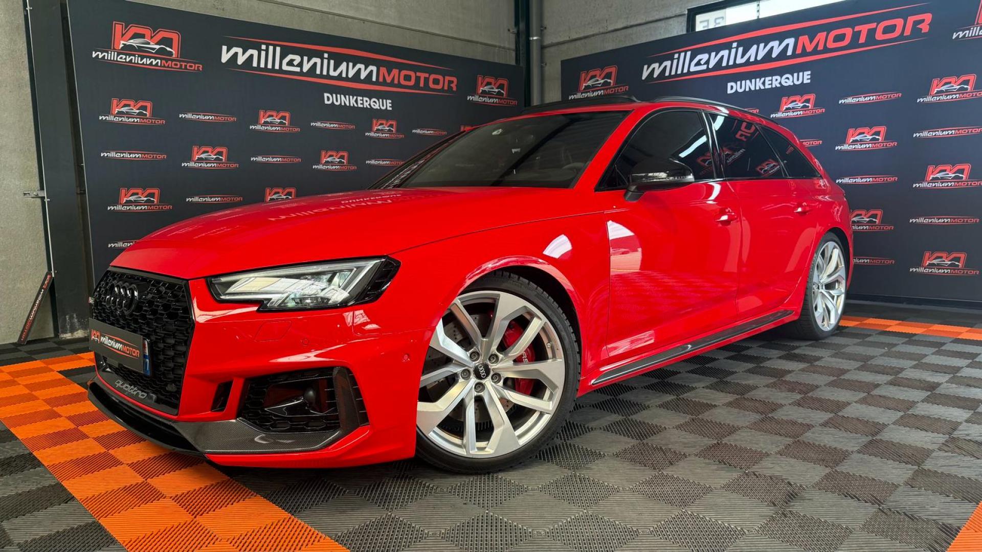 AUDI RS4 Avant Quattro 2.9 V6 TFSI 450 CV BVA Tiptronic Pack Carbon - GARANTIE 6 MOIS