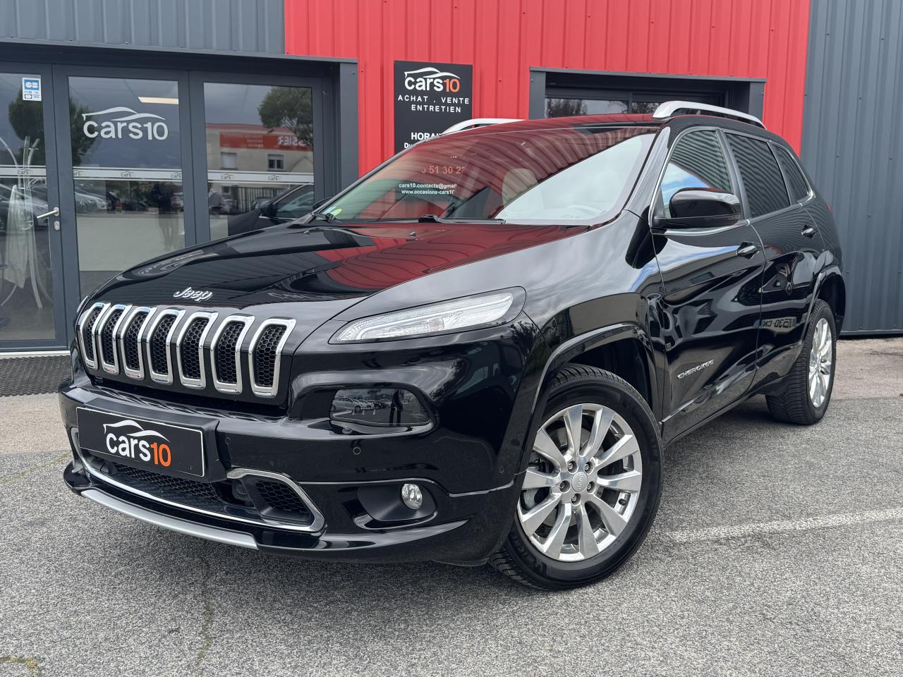 JEEP CHEROKEE IV 2.2 MULTIJET 200 BVA 4X4 OVERLAND - FULL OPTIONS - 161000 KMS