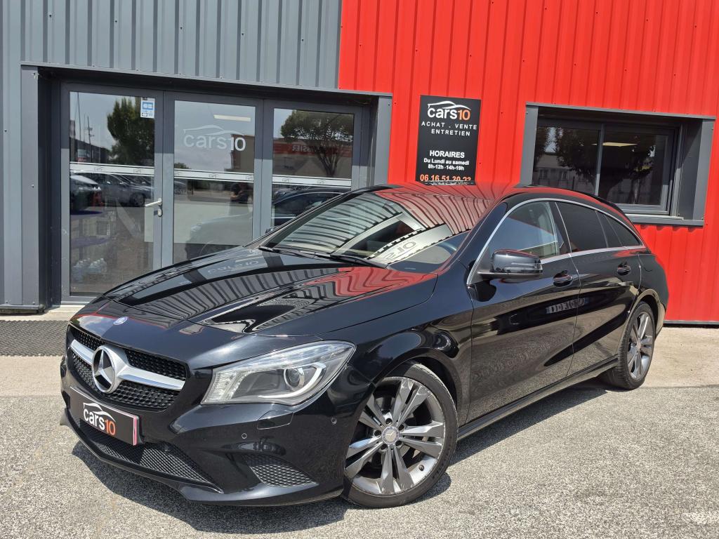MERCEDES CLA SHOOTING BRAKE 220 CDI 177 7G-DCT URBAN  - CUIR BRUN