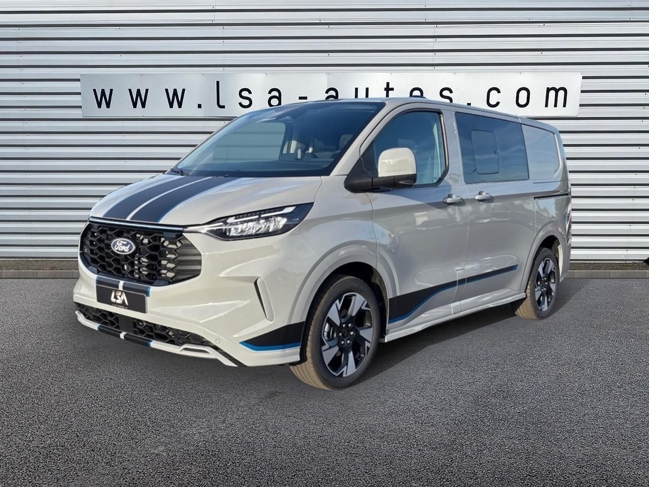 FORD TRANSIT Custom 2.0 EcoBlue 170 BVA S&S CABINE APPROFONDIE II SPORT