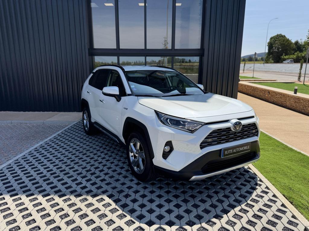 TOYOTA RAV 4 Lounge Hybride 218CH - 2WD - Carplay - Caméra - Sièges Chauff/Vent/Mémo - Coffre éléc - JBL