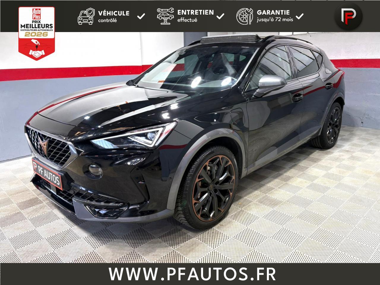 CUPRA FORMENTOR VZ 1.4 Hybrid 245 DSG6 DCC / ACC / TOIT OUVR / JA19 EXCLUSIVE / BREMBO / VOLANT SUPERSPORT / ETAT RE