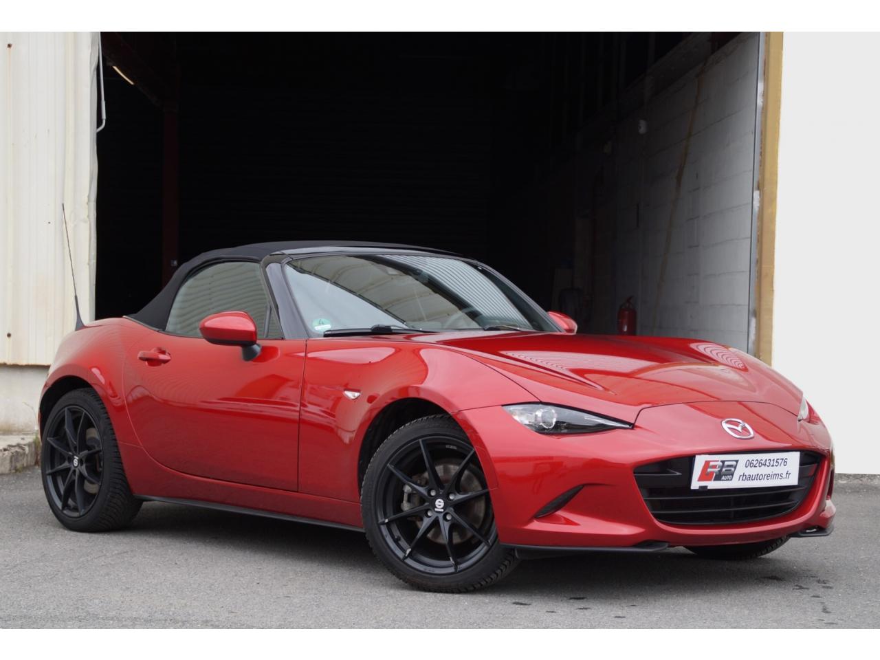 MAZDA MX-5 2.0 Skyactiv-G 160cv Roadster toit souple Sélection  + Bose et Récaro full carnet Mazda