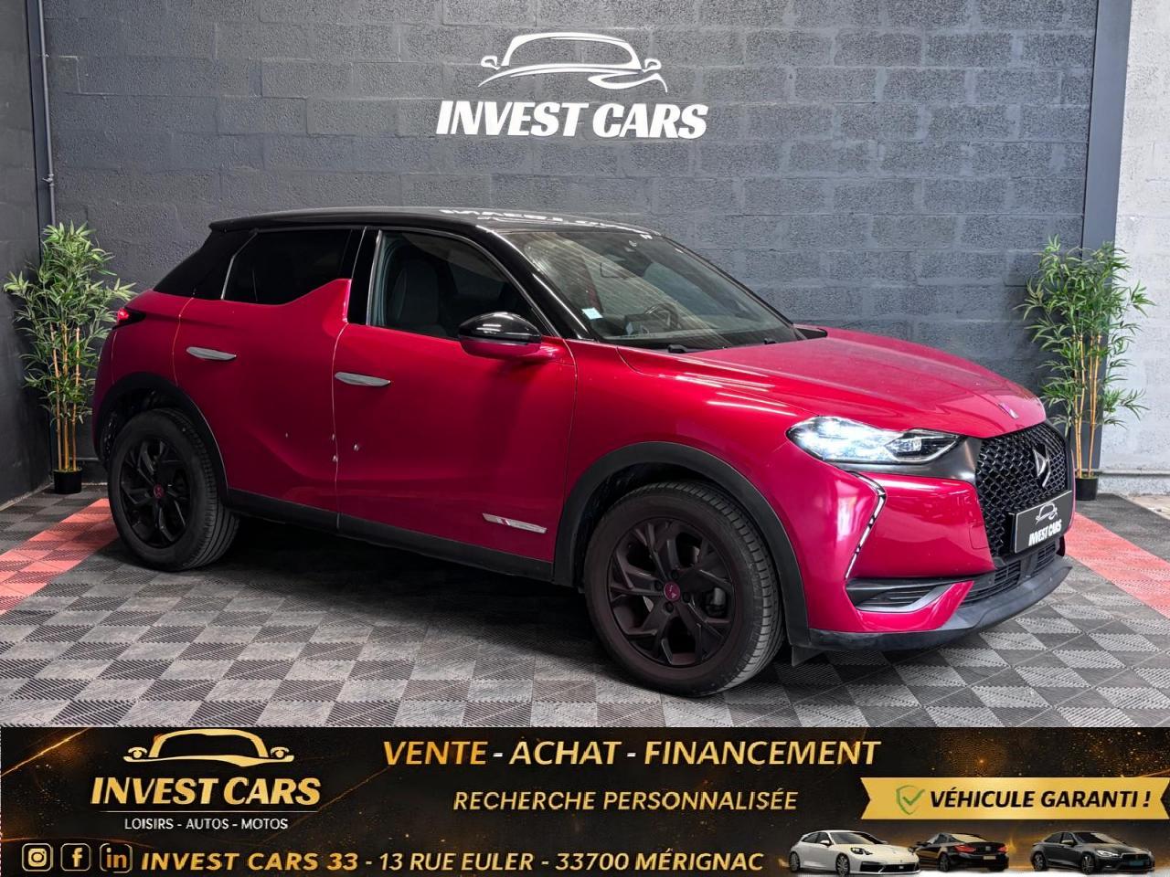 DS DS 3 CROSSBACK 1.5HDi 130CH BVA EAT8 Performance Line - GARANTIE 6 MOIS MINIMUM
