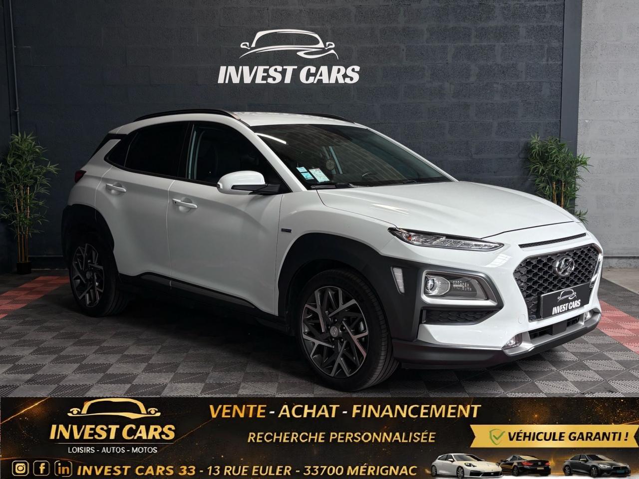 HYUNDAI KONA 1.6GDI 141CH E6-Evap FINITION Executive CARPLAY - GARANTIE 6 MOIS MINIMUM