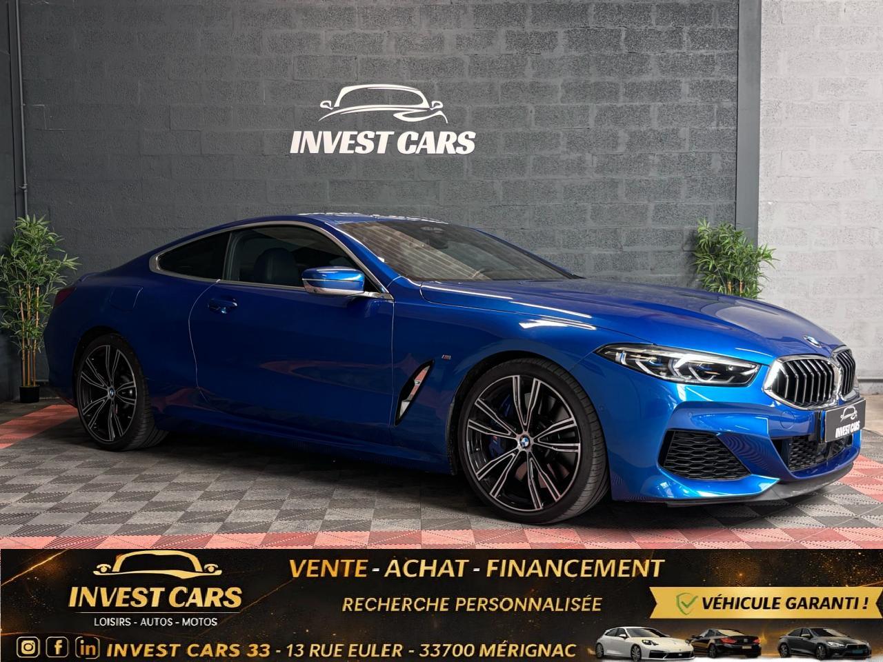 BMW SERIE 8 M850i xDrive Coupé BVA G15 M Performance - SUIVI COMPLET BMW - GARANTIE 6 MOIS