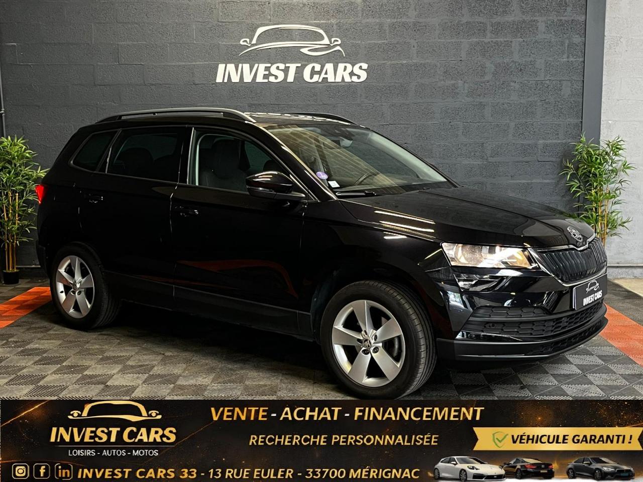 SKODA KAROQ 1.5TSI 150CH BV DSG7 FINITION BUSINESS CARPLAY - GARANTIE 6 MOIS MINIMUM
