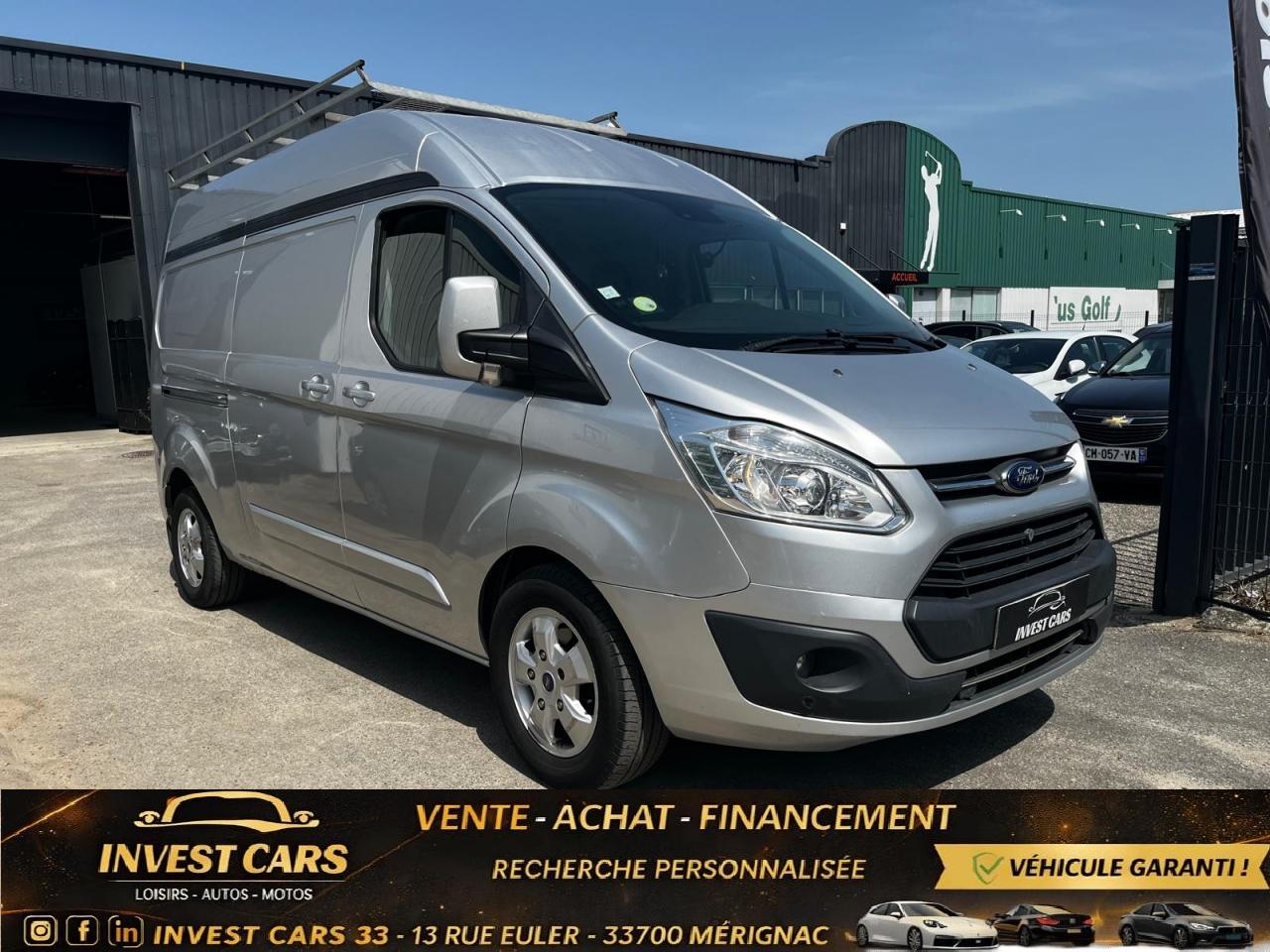 FORD TRANSIT Custom 2.0 TDCi 170ch BVA S&S Fourgon 340 L2H2 Trend Business - GARANTIE 6 MOIS