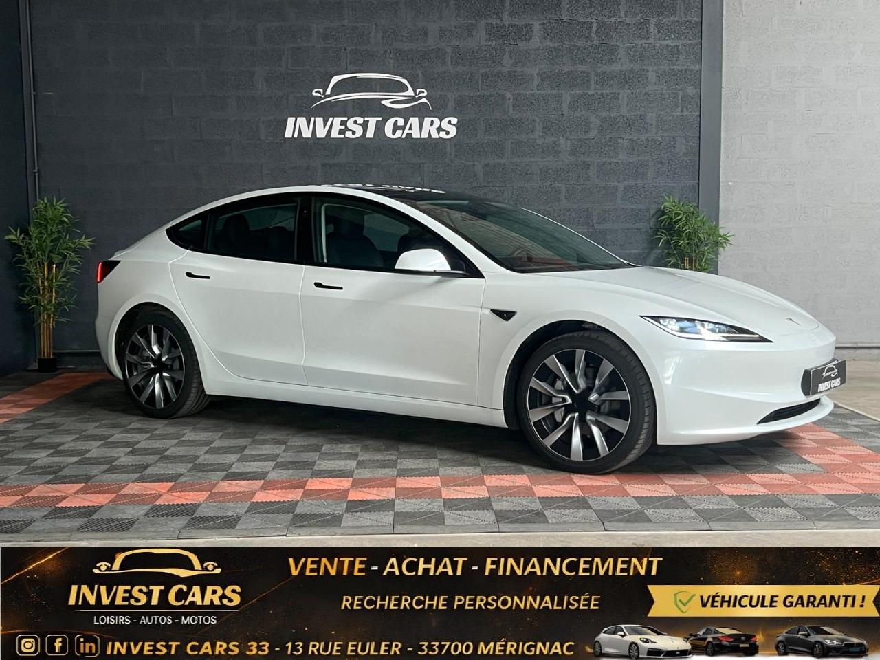 TESLA MODEL 3 RWD FINITION STANDARD - GARANTIE CONSTRUCTEUR