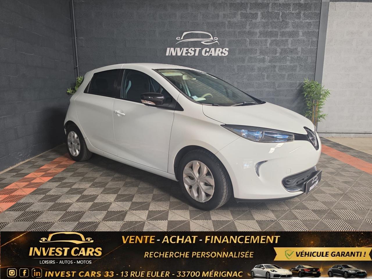 RENAULT ZOE Z.E. R240 Life 22KWh 88ch - BATTERIE PAYEE - GARANTIE 6 MOIS