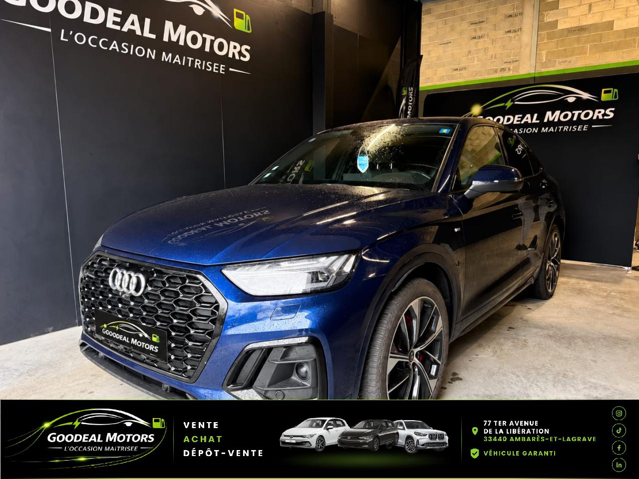 Audi Q5 d'occasion chez Goodeal Motors à Ambarès-et-Lagrave