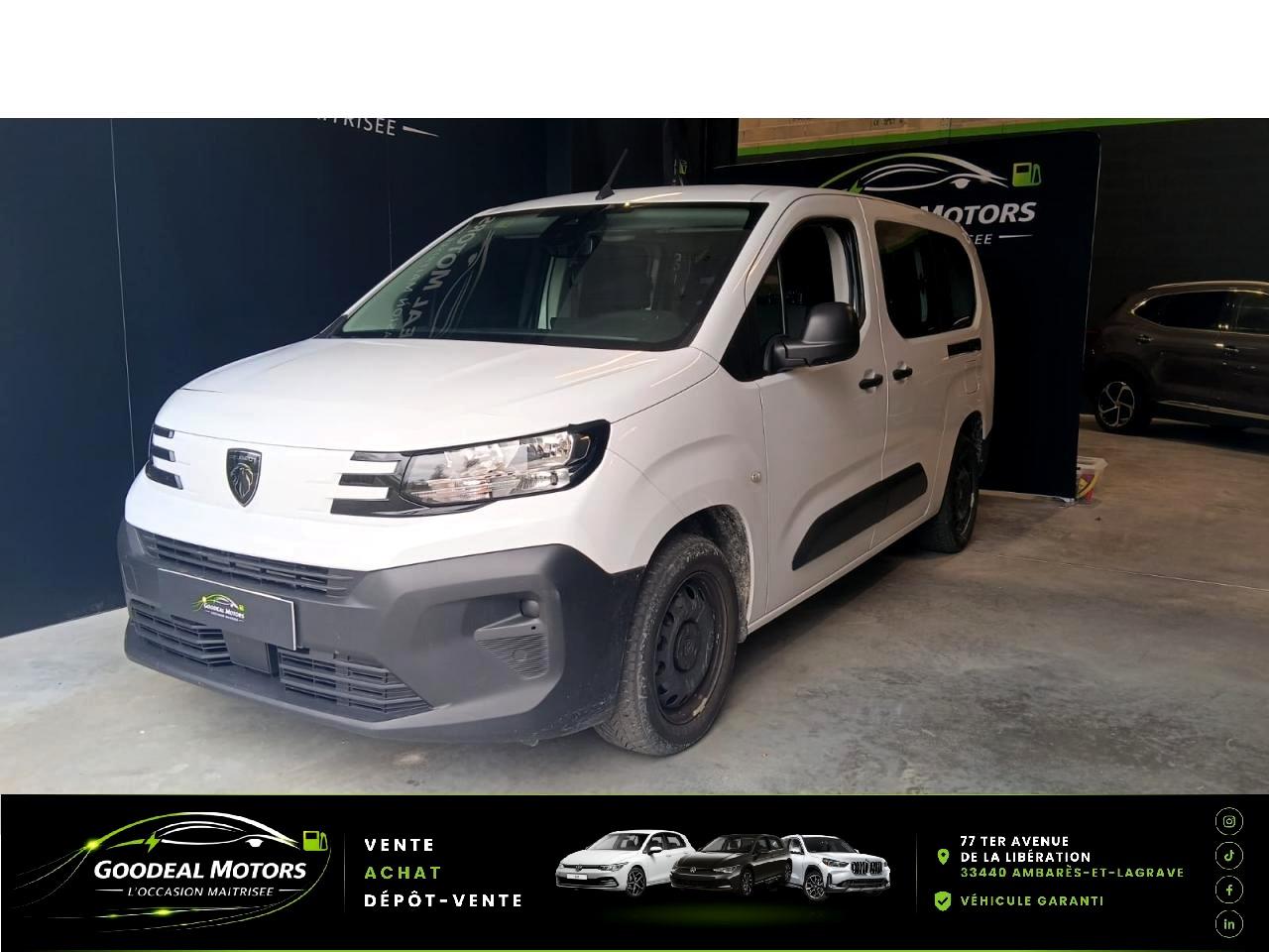 Peugeot Partner d'occasion chez Goodeal Motors à Ambarès-et-Lagrave