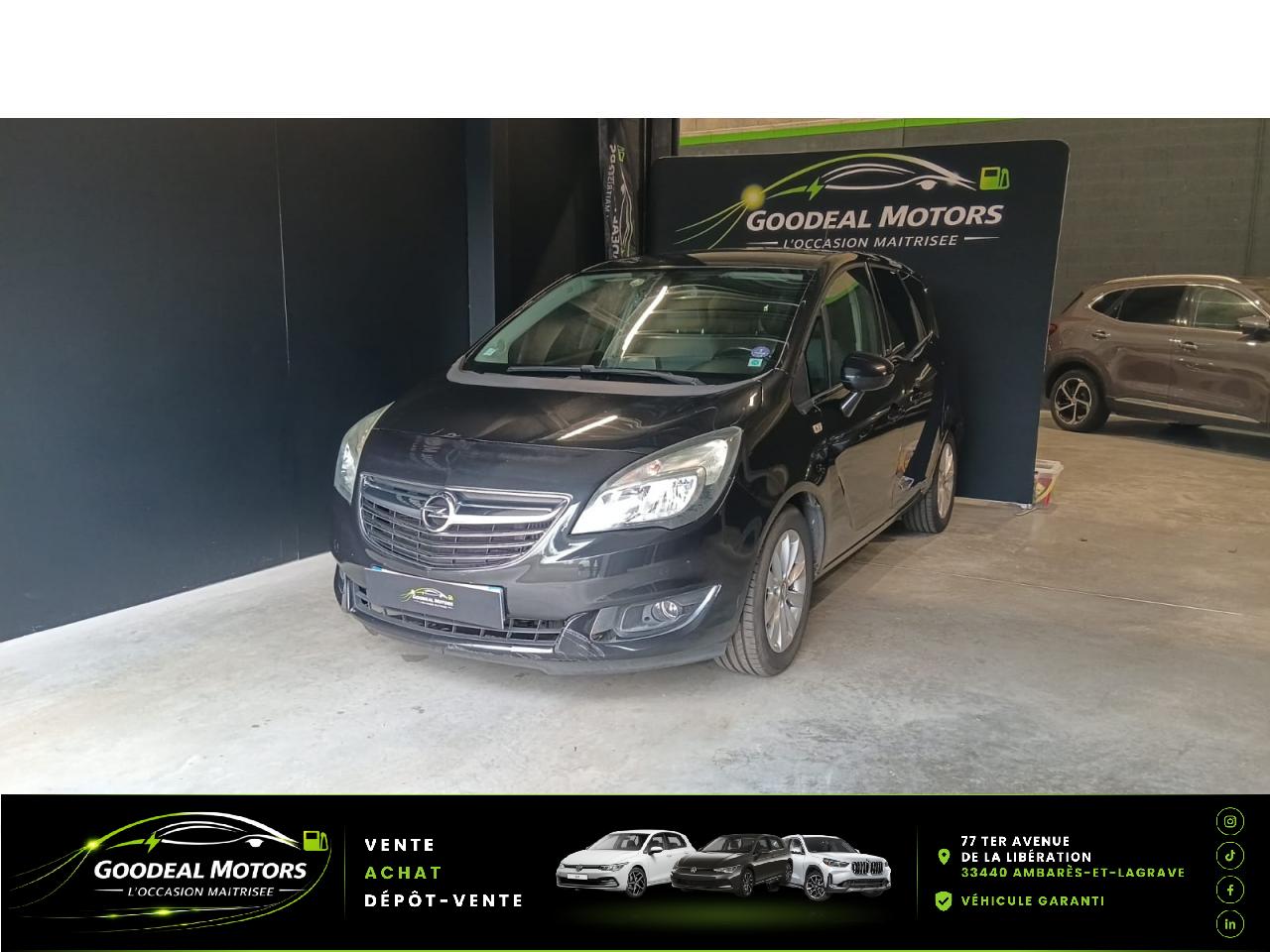 Opel Meriva d'occasion chez Goodeal Motors à Ambarès-et-Lagrave