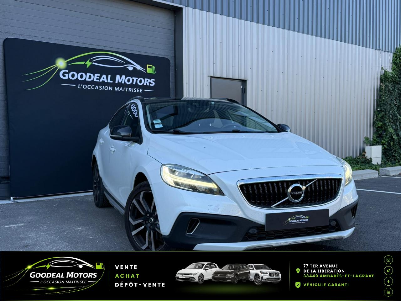 VOLVO V40 T3 1.5Ti 152CH BVA Geartronic  Signature Edition - GARANTIE 6 MOIS MINIMUM