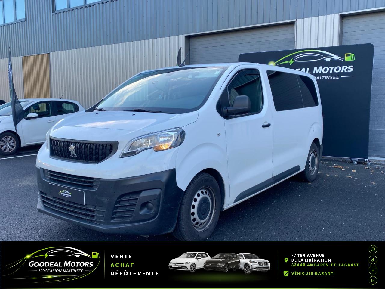 Peugeot Expert d'occasion chez Goodeal Motors à Ambarès-et-Lagrave