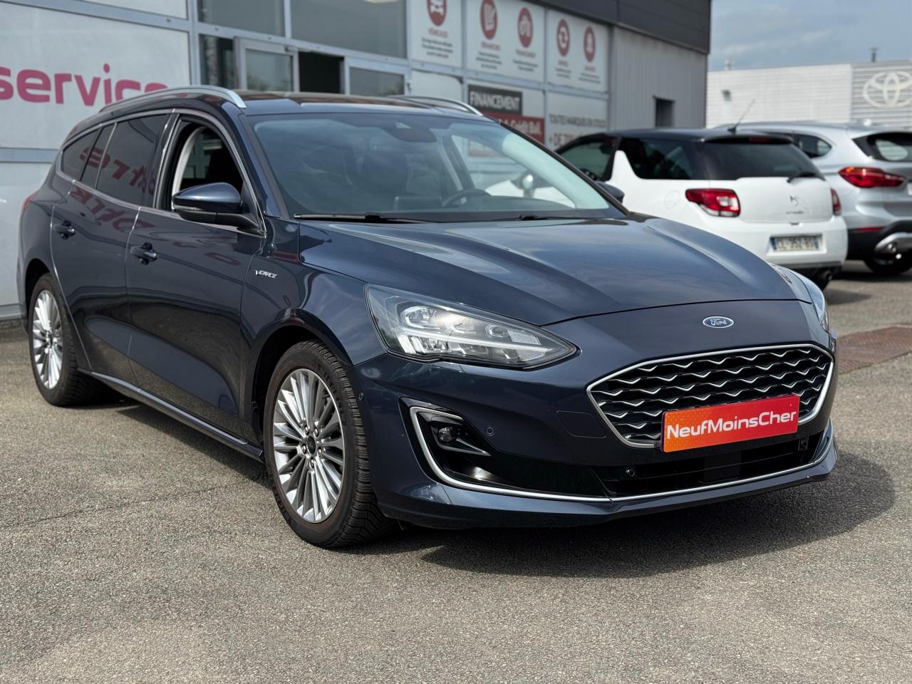 FORD FOCUS SW Vignale 2.0 EcoBlue 150cv BVA + Camera de Recul + Pack Hiver + Regulateur adaptatif + Attelage