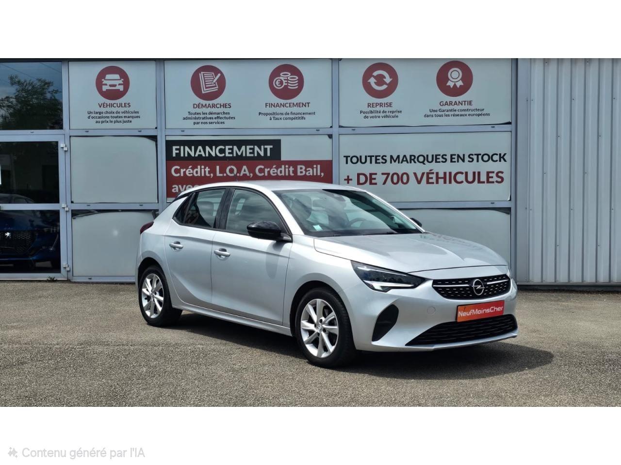 OPEL CORSA Elegance Business 1.5D 100cv + Aide au stationnement arriere
