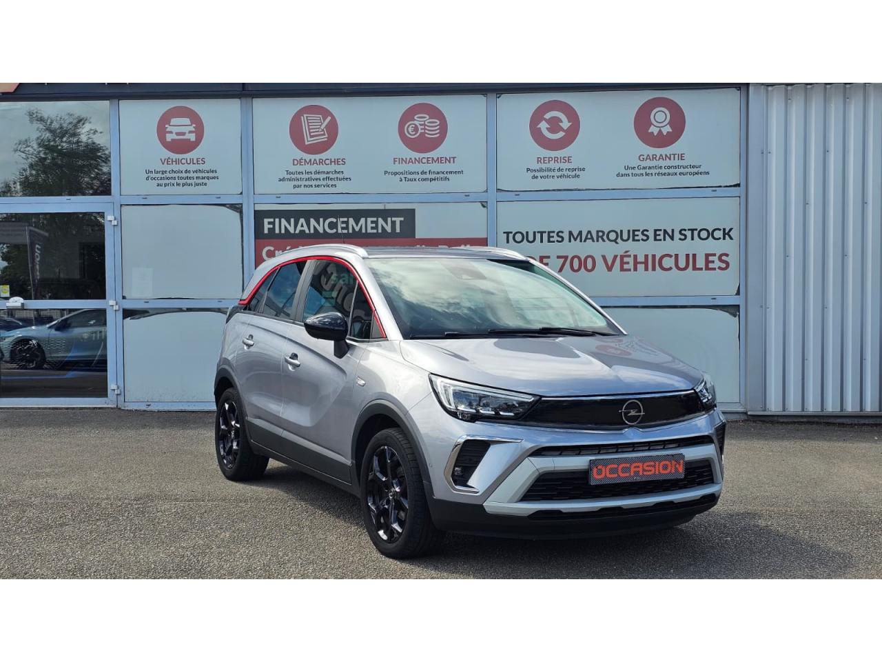 OPEL CROSSLAND GS Line 1.5 Turbo 110cv + Camera 180 + Attelage + Toit Pano + Son Premium + Navi Pro