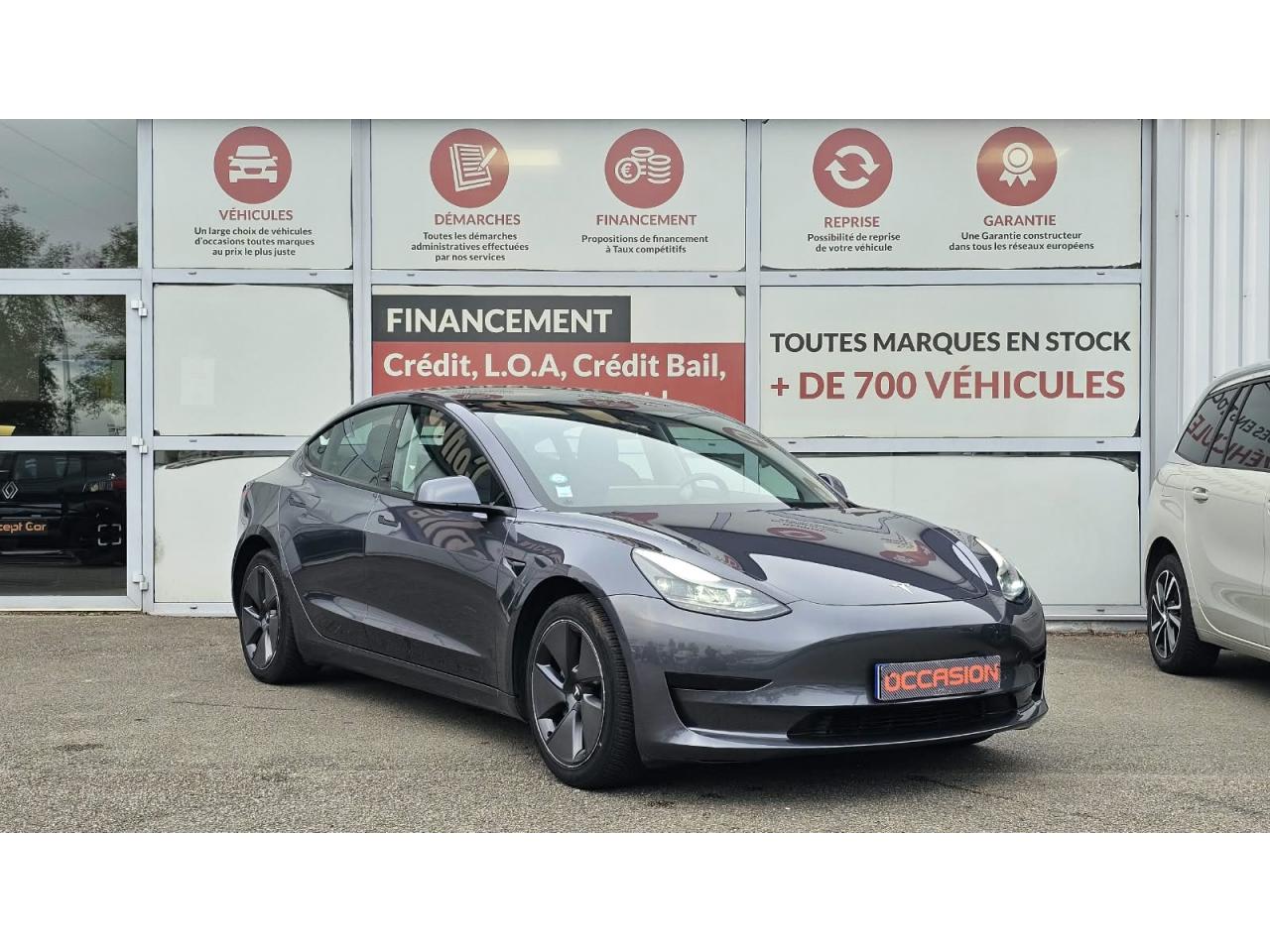 TESLA MODEL 3 Standard Plus RWD 283cv MY23 LFP 60kWh Autonomie WLTP 490km SoH 93.6%