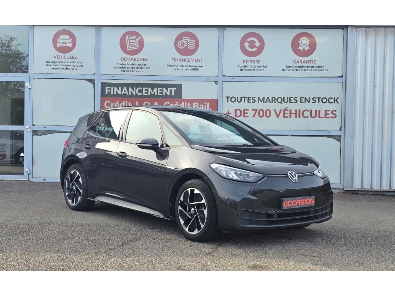 VOLKSWAGEN ID.3 Life Pro Performance 58kWh 204cv SoH 93% Autonomie : 425km WLTP + JA 18\' East Derry
