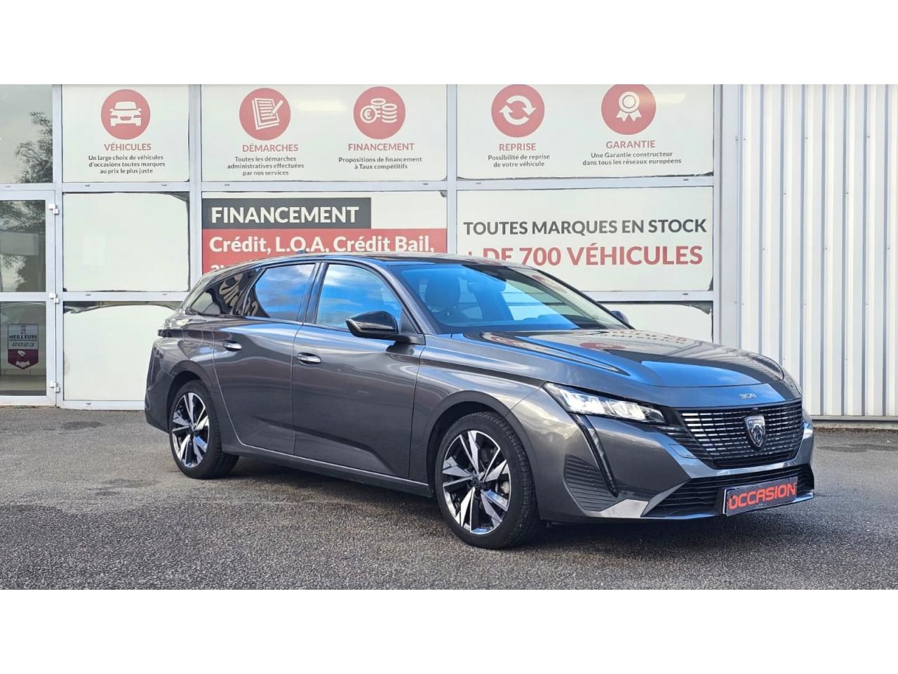 PEUGEOT 308 SW ALLURE 1.5 BlueHDi 130cv EAT8 + Visio Park 1 + Sieges avant chauffants