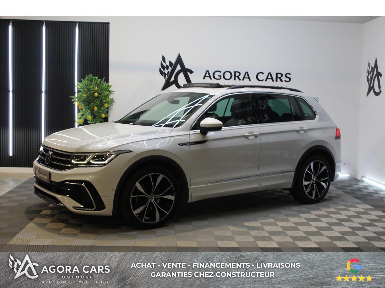 VOLKSWAGEN TIGUAN 2.0 16V TDI BlueMotion - 150 -R-Line PHASE 2 Toit ouvrant, caméra de recul, Carplay