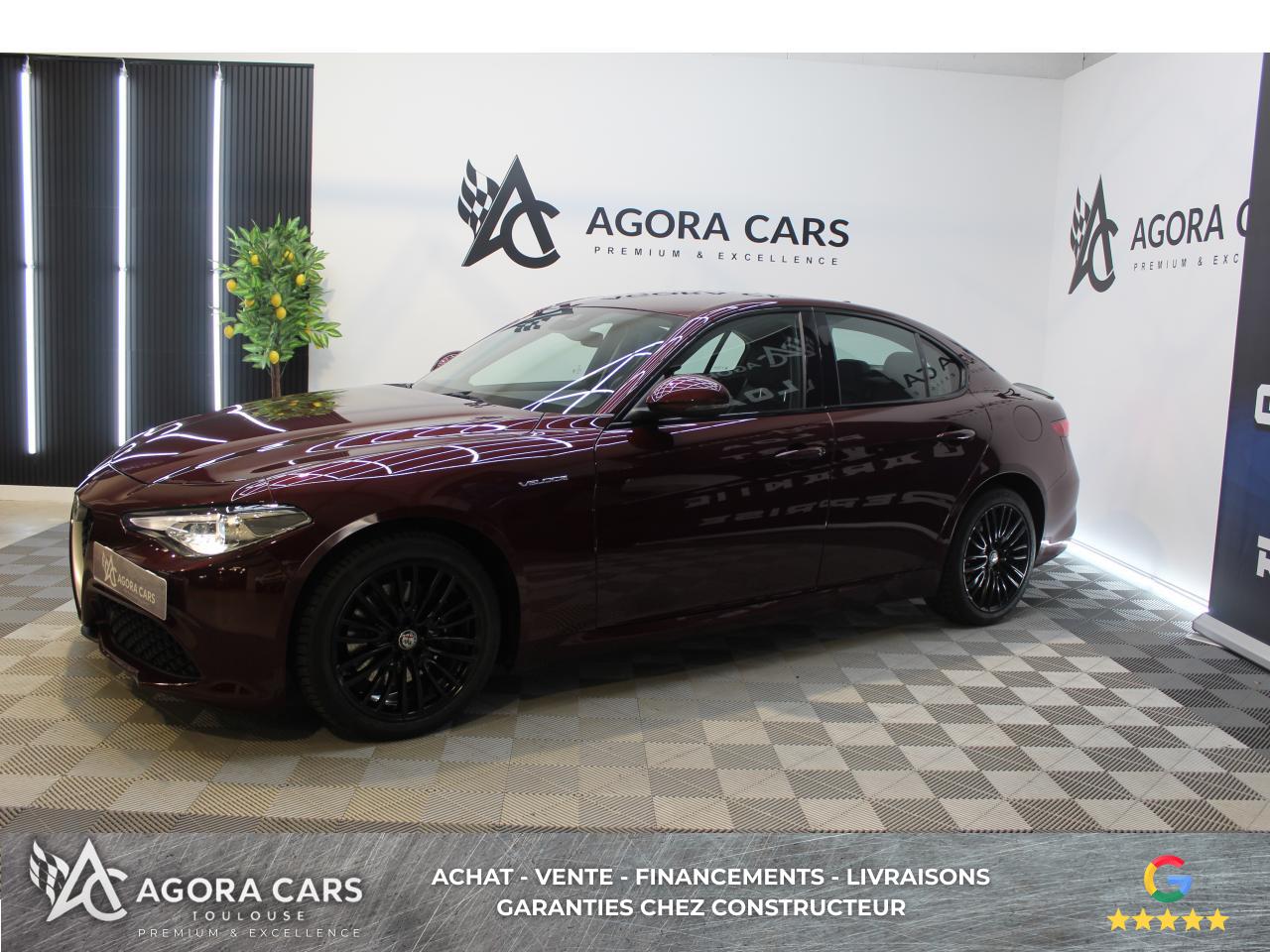 ALFA ROMEO GIULIA 2.0 T - 280 - BVA  Veloce Q4 - Sièges électriques - Garantie