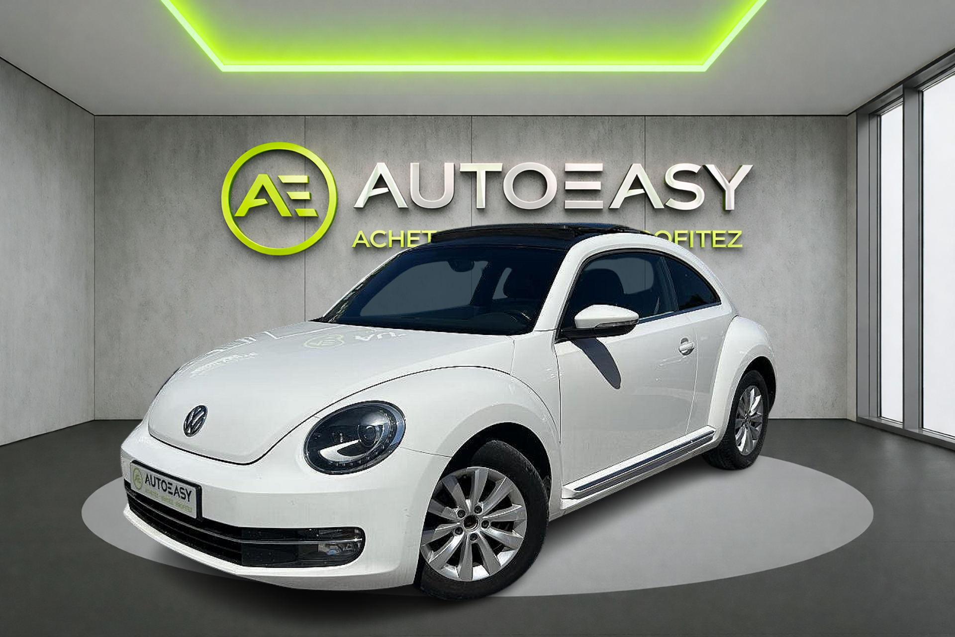 VOLKSWAGEN COCCINELLE COUPE 1.6 TDI 105 Ch STANDARD * TOIT OUVRANT *