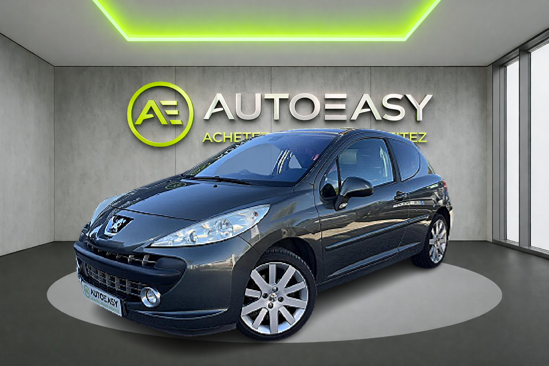 PEUGEOT 207 (I) 1.6 VTI 16V 120 Ch FELINE 3P * FAIBLE KILOMETRAGE * TOIT PANORAMIQUE * RADAR ARR