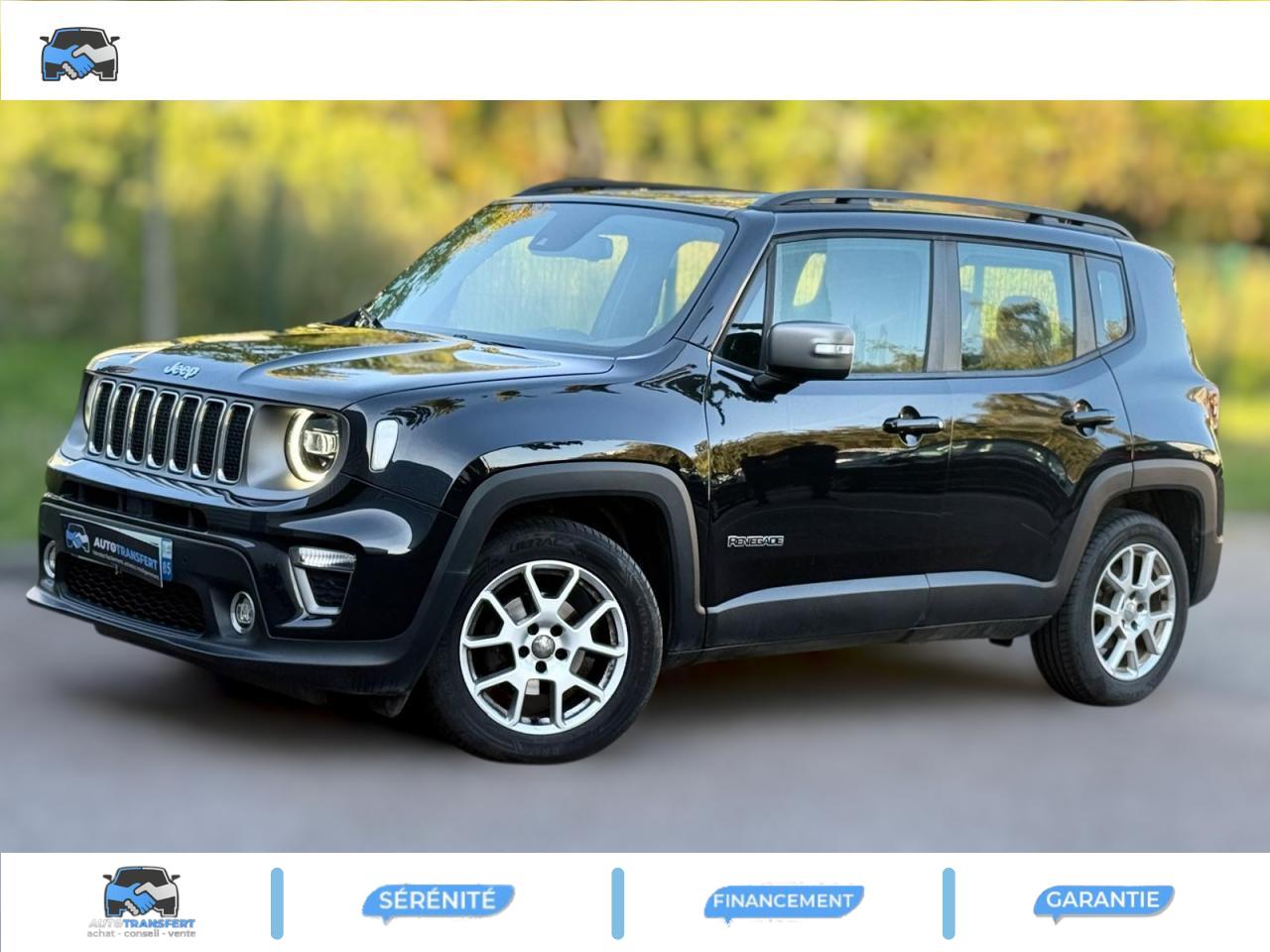 JEEP RENEGADE 1.0 GSE - 120CH - Quiksilver - GARANTIE 6/24 MOIS