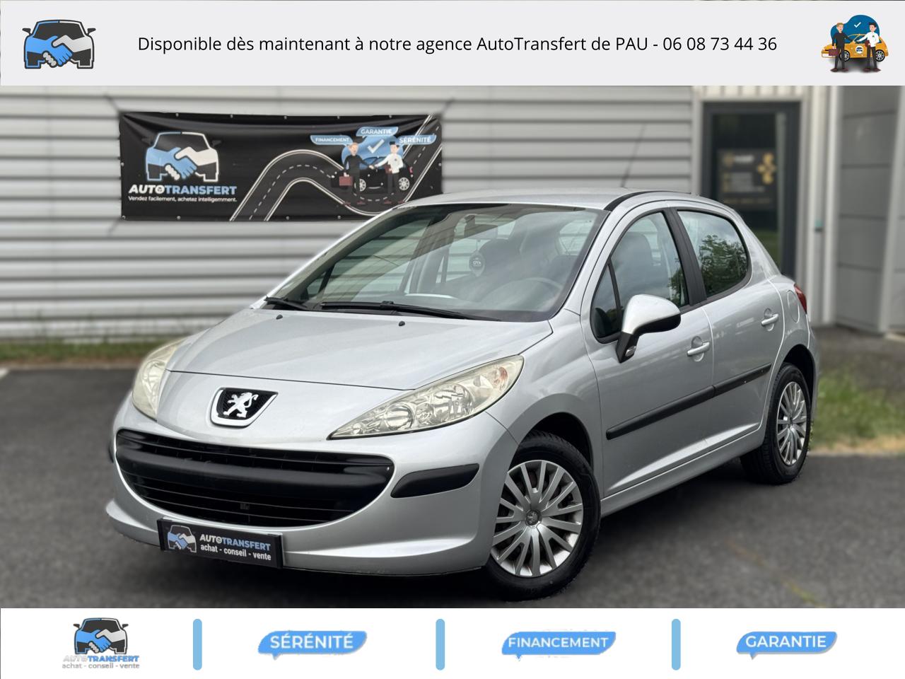 PEUGEOT 207 1.4i  - 75 Cv - Finition Urban - Garantie 3 mois