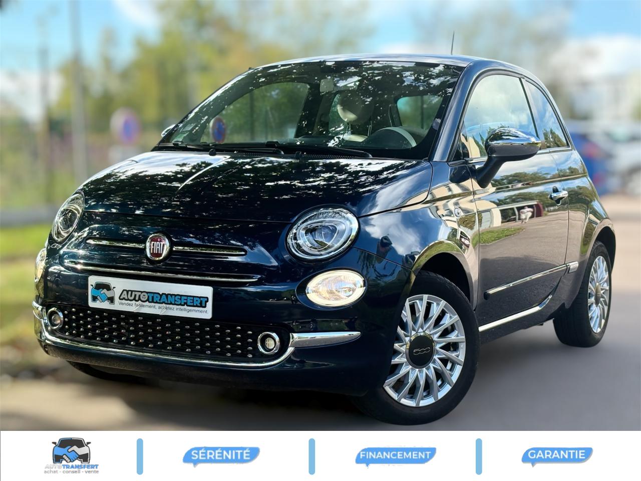 FIAT FIAT 500 1.2- 69cv - Lounge - DISTRI OK / ENTRETIEN OK / CT OK