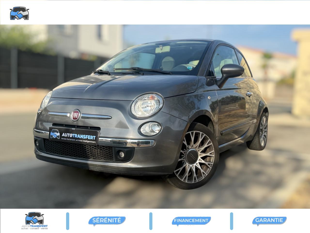 FIAT FIAT 500 1.2i - 69 - Toit Pano - boite sequentielle  Lounge