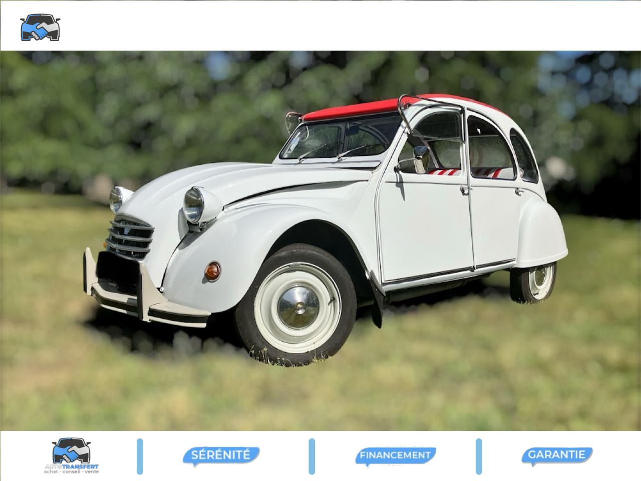 CITROEN 2CV Entièrement Rénové - 24ch - Capote Neuve - Entretien Complet - CT OK