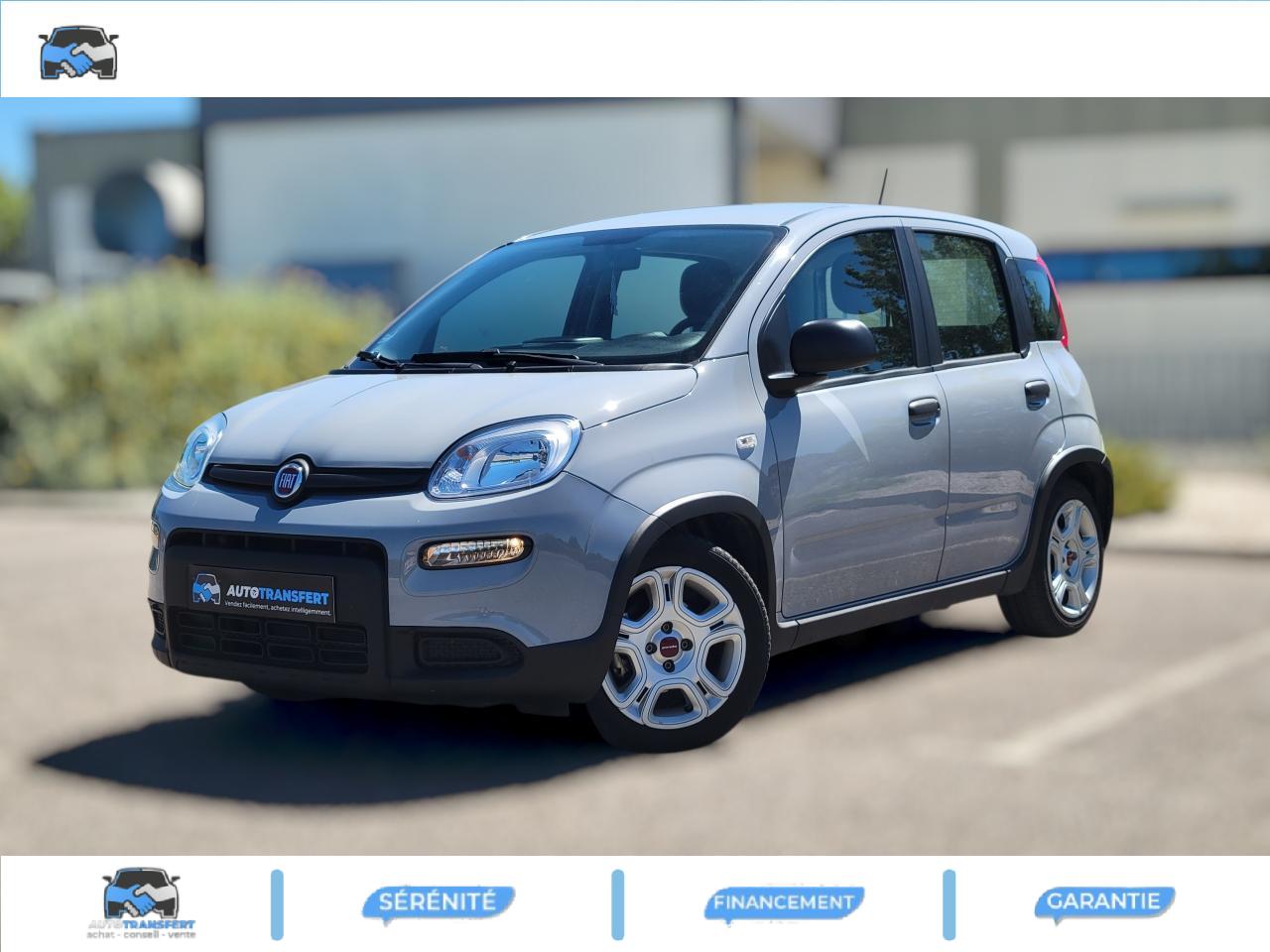 FIAT PANDA HYBRIDE - GARANTIE 24 MOIS - 1ère Main - Bluetooth - 1.0i BSG - 70cv  - Sart & Stop
