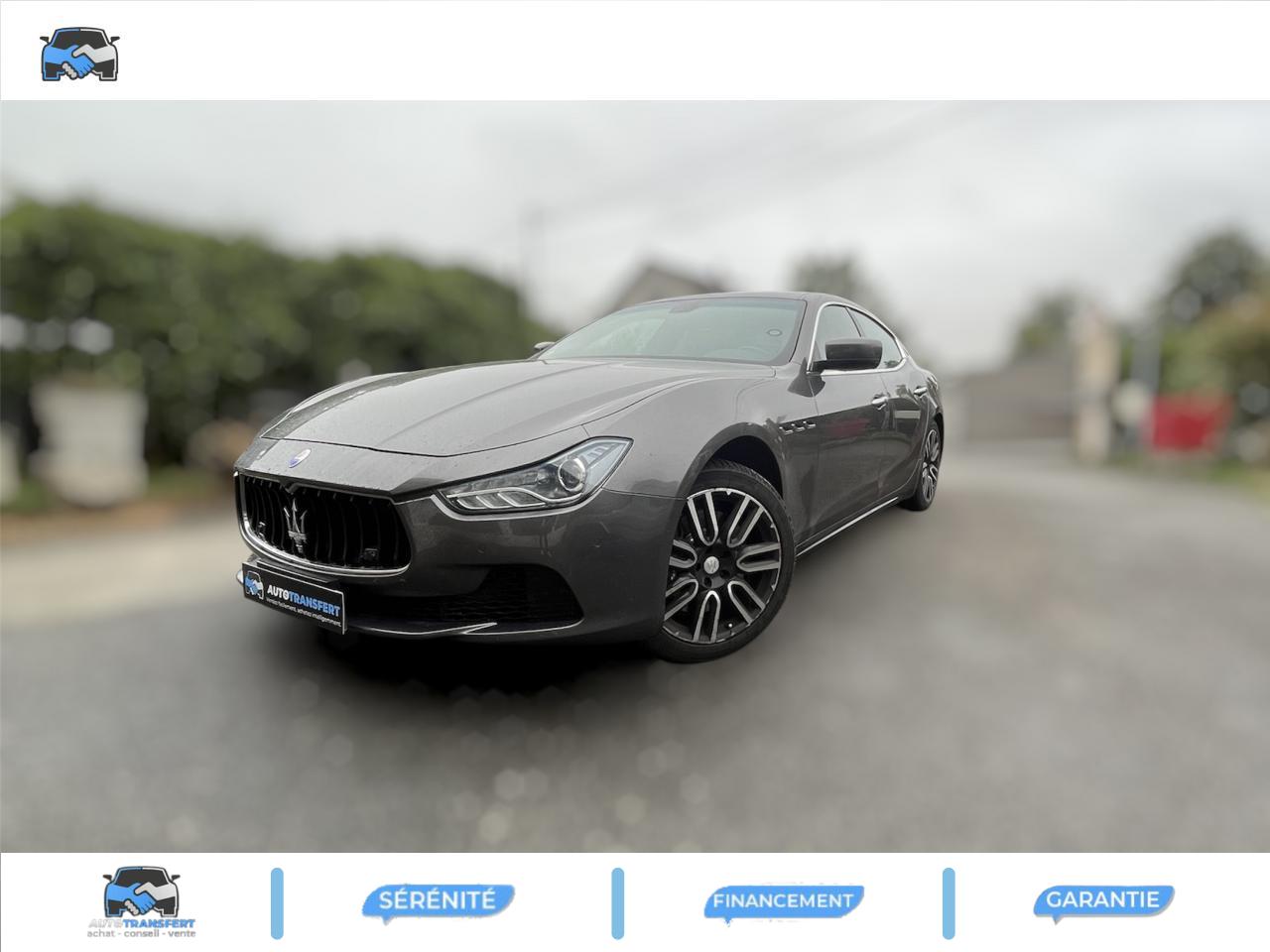 MASERATI GHIBLI 3.0 V6 Diesel - 2013 à partir de 315Eu/Mois