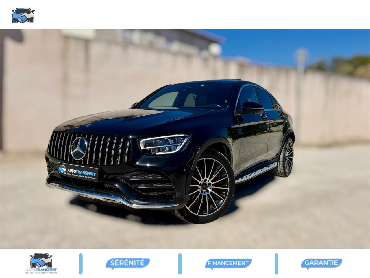 MERCEDES CLASSE GLC 220 D -  COUPE AMG Line 4-Matic -  GARANTIE 6 MOIS - FINANCEMENT POSSIBLE
