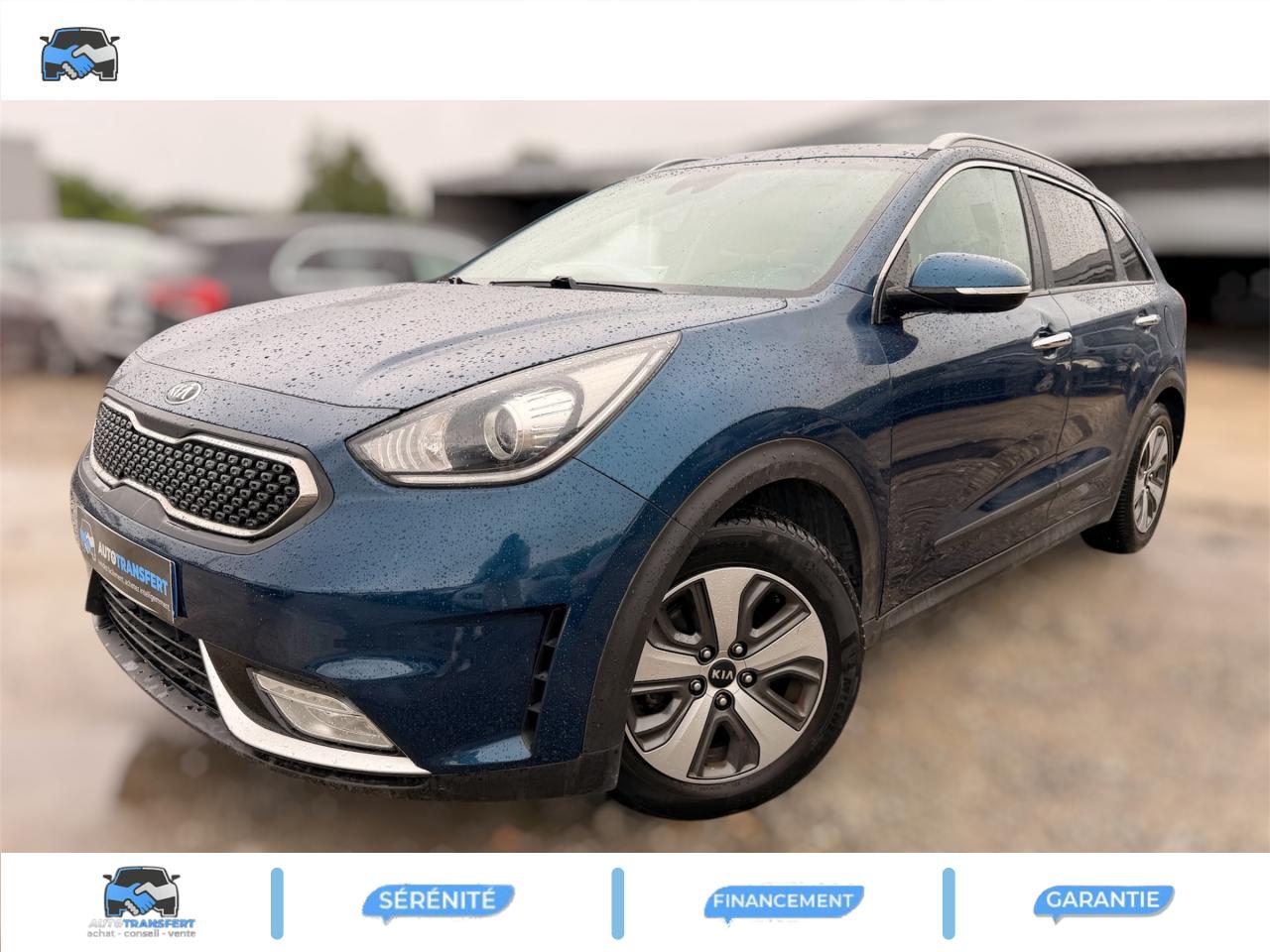KIA NIRO Hybride rechargeable 1.6 GDI-GRANTIE 2 ANS  - 105 + Electric 60.5 ch - Stop&Go - BV DCT6