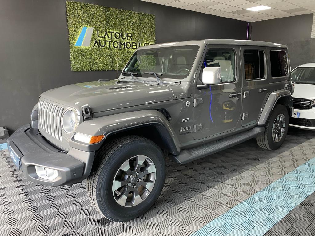 JEEP WRANGLER Unlimited Overland  4x4  - 2.0i T - 272 cv- Boite Auto - Toit Ouvrant - Garantie 12 mois