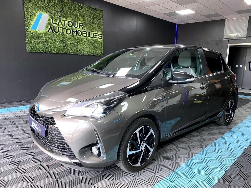 TOYOTA YARIS Hybride Phase 3 - 1.5 VVTi  75cv 100h - Boite Auto e-CVT - Finition Collection - Garantie 12 mois