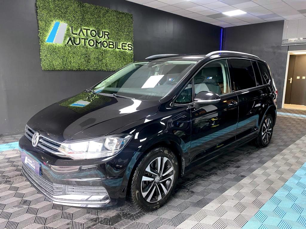 VOLKSWAGEN TOURAN 7pl -  2.0 16V TDI 115cv - Boite Auto DSG 7 - Finition IQ.Drive - Garantie 12 mois